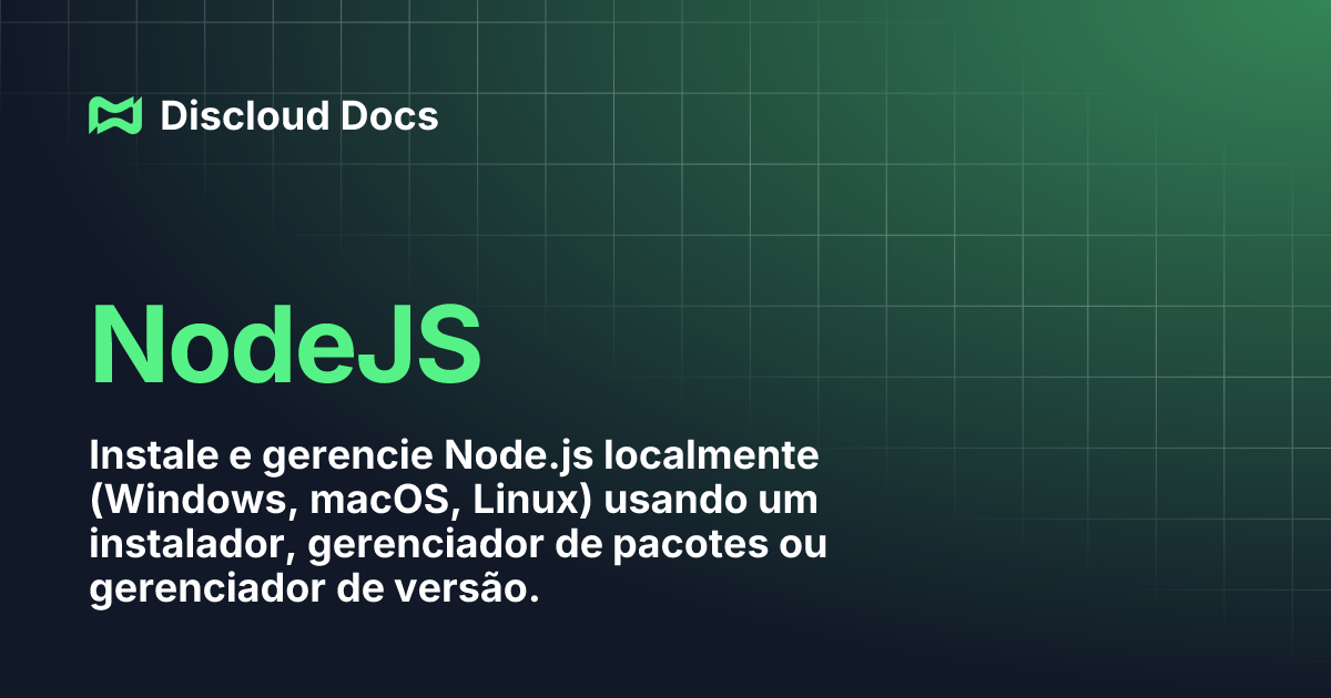 nodejs-discloud-docs